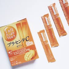 UEarshelp 10g 31 Packs Japanese Placenta Jelly C Mango Taste