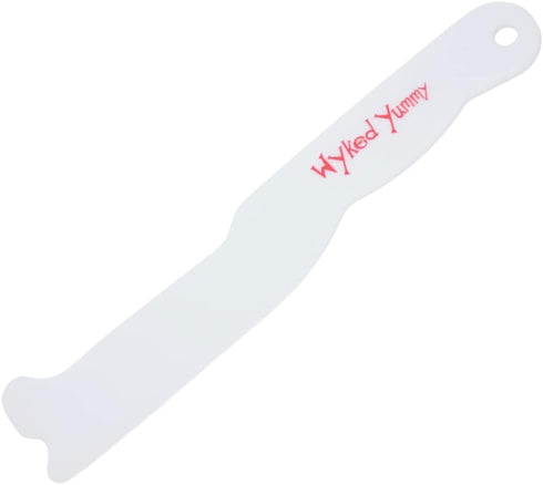 WYKED YUMMY Peanut Butter & Jelly Spreader Plastic Knife Jar Scraper Also