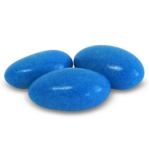 2 LBS Dark Blue Jordan Almonds by Its Delish, Bulk | Sugared Almond Nut with Sweet Hard Candy Coating - Bulk Wedding