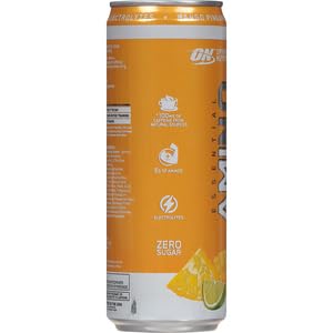 12 Oz, 1 count (Packaging (Pack 2) Optimum Nutrition Amino Energy Sparkling Hydration Drink, Electrolytes, Caffeine