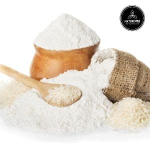 5 lb Naturevibe Botanicals White Rice Flour | Fine Gluten-Free Flour | Non-GMO & Finely Ground | Perfect for Baking