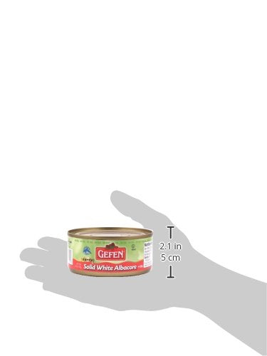 6 Gefen Solid White Tuna in Oil, Ounce
