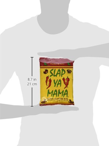 Slap Ya Mama Cajun Seafood Boil Seasoning for Crawfish, Crab, and Shrimp, 1 Pound (Pack of 3) | No MSG and Kosher