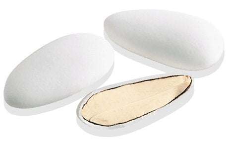 Medicis Premium Candied Almond Dragees (French Jordan Almonds) - Sugar Coated Candies, 75 Count Bag, 8.8oz, Ideal for