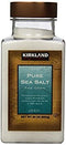 KIRKLAND Signature Pure Sea Salt, 30 Ounce (Pack of 6)