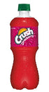 B4Y Crush Strawberry Soda, 20 Oz Bottles (Pack of 12)