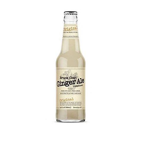 Bruce Cost Fresh Ginger Ale Original Ginger - Case of 12