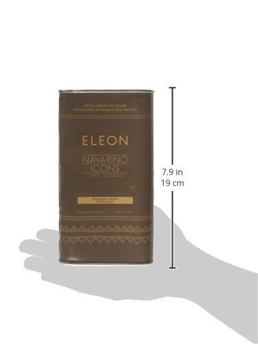 Navarino Icons 34 Eleon Greek Estate Extra Virgin Olive Oil, Fruit & Spicy, Fluid Ounce