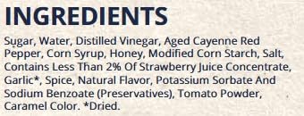 Half Gallon Sweet Baby Ray's Honey Hot Wing Sauce