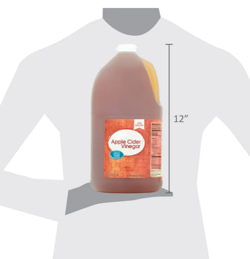 Generic 128 oz, 5% Organic Apple Cider Vinegar - fl Raw, Unfiltered, Acidity for Cooking, Health, and Cleaning