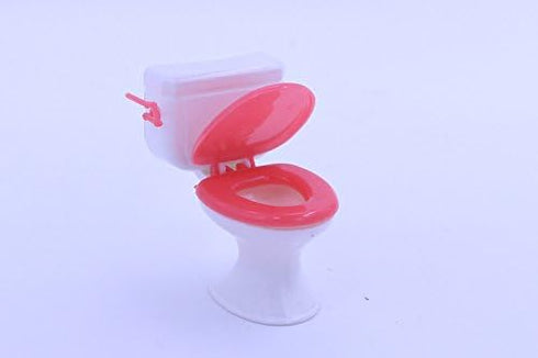 Funny Toilet Toy Set Cake Toppers for Bachelorette Celebrating Party Birthday Cake Decorations