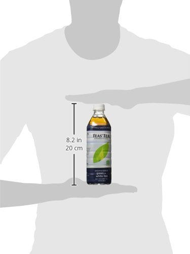 16.9 Oz (Pack 12) Teas' Tea Unsweetened Green + White, Fl