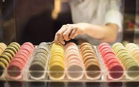 Basil Grocery Almond Flour Parisian Macarons (Most Colorful Tastes) Hand Crafted Original Recipe 36