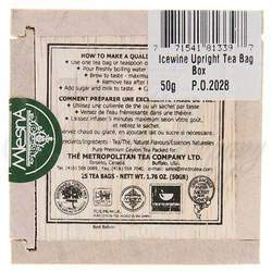 Metropolitan Canadian Ice Wine Tea in Decorative Wooden Box, 25ct
