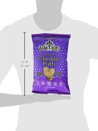 3.5 oz Vegan Rob's Dairy Free Cheddar Puffs