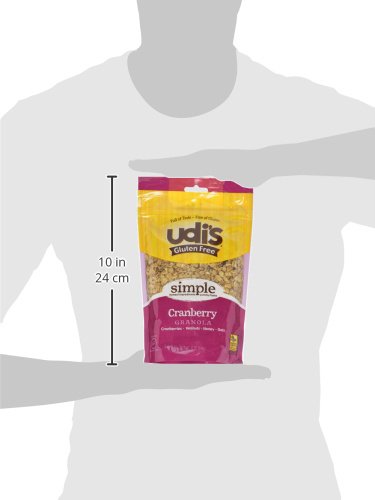 Udi's 12 6 Udis Gluten Free Cranberry Granola, Ounce - per case.