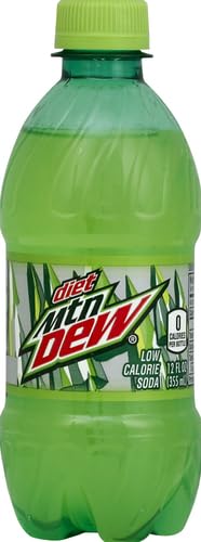 12 Oz 8 Pack Diet Mountain Dew, Fl Bottles