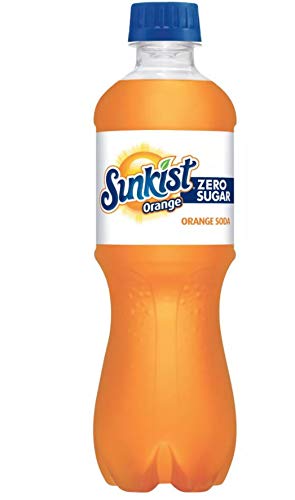Diet Sunkist Sunkist Orange Zero (Diet) Soda 20 oz Bottles (Pack of 12, Total
