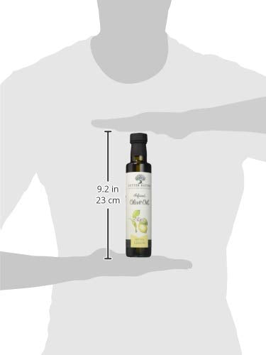 Sutter Buttes (250 ml Extra Virgin Olive Oil - Meyer Lemon Infused bottle) Handcrafted, Artisan Gourmet EVOO Cold