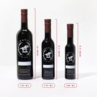 750ml (25.4oz) Saratoga Olive Oil Company Vermont Maple Dark Balsamic Vinegar