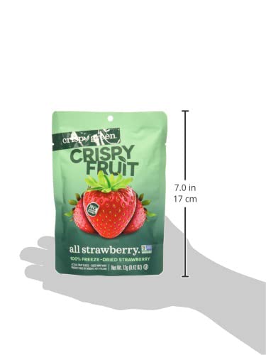 0.42 OZ CRISPY GREEN Freeze Dried Strawberries