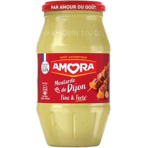 Amora Moutarde De Dijon Fine Et Forte 430g ( Dijon Strong Mustard 430g)