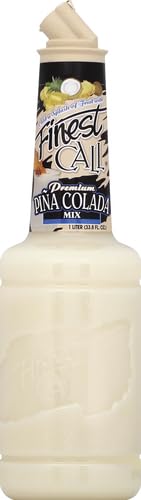 1 (33.8 Oz), Finest Call Premium Pina Colada Drink Mix, Liter Bottle Fl Individually Boxed