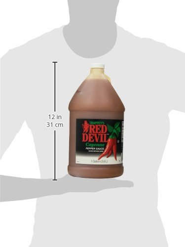 Trappey's 1 Red Devil Cayenne Pepper Sauce - Gallon