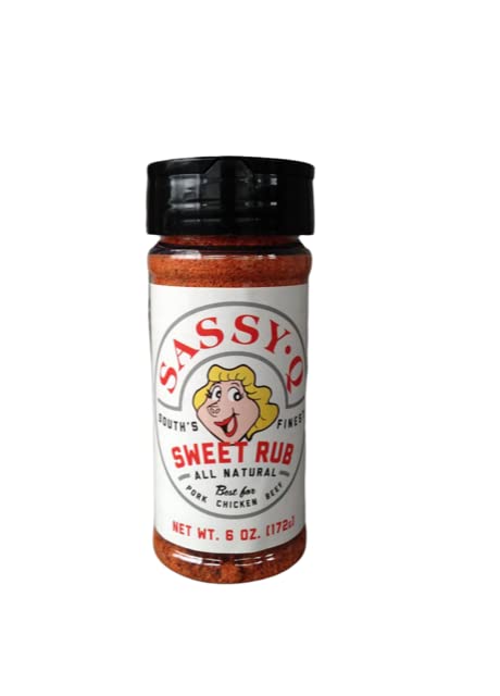 Sassy Q South's Ultimate BBQ Sweet Rub for Pork, Chicken & Beef