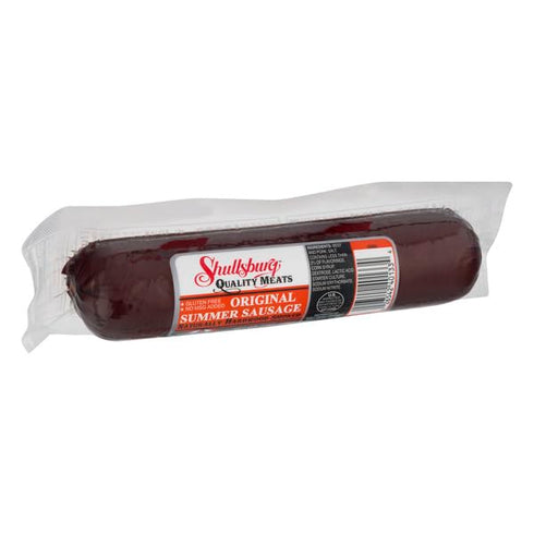 Shullsburg Quality Meats Summer 7 oz. - Original Sausage