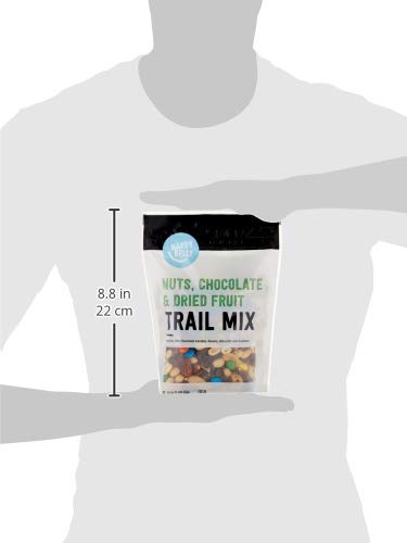 1 (Pack 1) Amazon Brand - Happy Belly Nuts, Chocolate & Dried Fruit, Trail Mix, pound