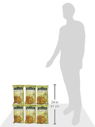 3.5 oz (4 Vidalia Brands Sweet Onion Petals | Baked Crunchy Snack Made with Real Vidalia Onions | Gluten-Free, No Trans