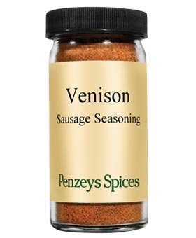 Penzeys Venison Sausage Seasoning By Spices 3.1 oz 1/2 cup jar (Pack of