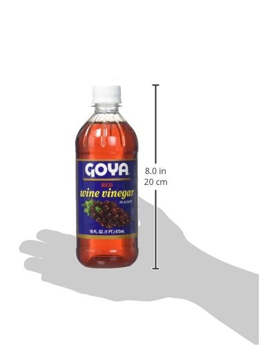 (1) 16 oz Goya Red Wine Vinegar