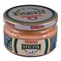 Santa Bremor Capelin Caviar with smoked Salmon