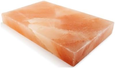 Black Tai Salt Co Brand 4"x8"x1" Himalayan Salt Cooking Slab