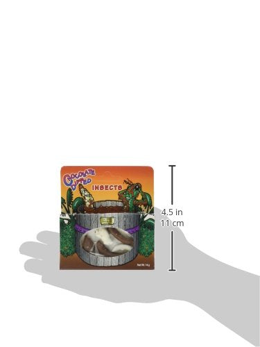 Hotlix Pack 3- Edible Insects Sampler of Crickets- Bacon & Cheese, Larvets- BBQ & Chocolate Dipped Insects