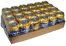 Inca Kola Golden Carbonated Beverage Soda - la kola dorada - 12 oz cans