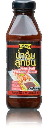 Bizzico Lobo Thai Styled Sweet Spicy Dipping Sauce for Meatballs Sausages and Grilled