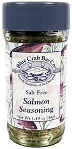 Blue Crab Bay Co. Salmon Seasoning Shore Seasonings 1.2 oz jar