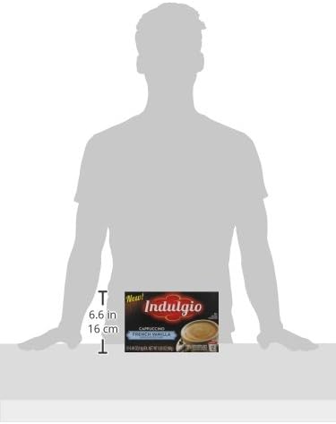 Indulgio 12-Count Cappuccino, French Vanilla, Single Serve Cup for Keurig K-Cup Brewers