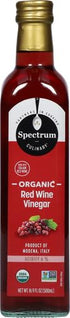 16.9 oz. Spectrum Culinary Organic Red Wine Vinegar, fl.