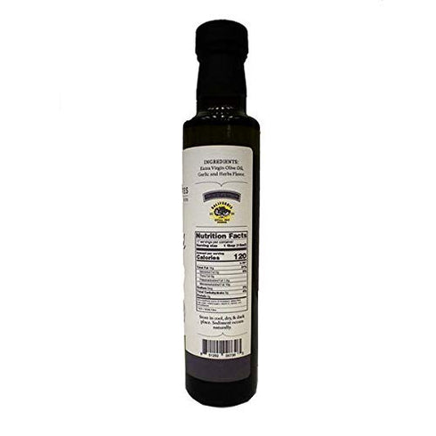 Sutter Buttes 8.5 OZ. GARLIC HERB INFUSED OLIVE OIL FL.