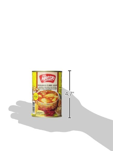14 (Pack 12) MaeSri Masaman Curry Soup, Ounce