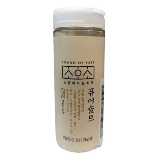 SOUND OF SALT Natural Sea Salt (high silver particles for seasoning) 200g