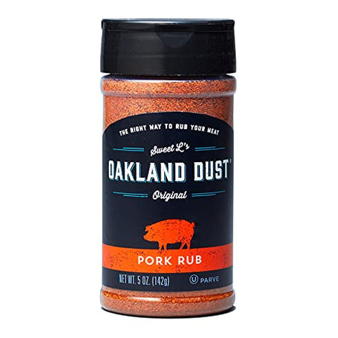 Oakland Dust Pork Rub 6 oz (142 g) BBQ Seasoning for Ribs,