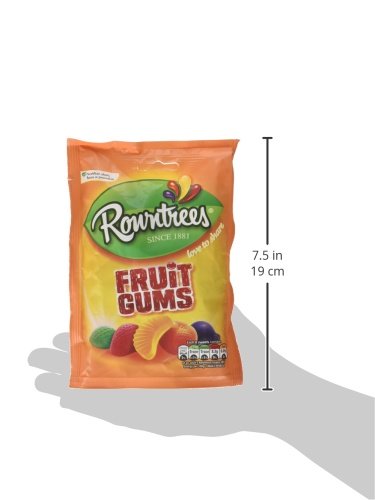 Rowntree's Fruit Gums Sweets, Sharing Pouch, 150 g