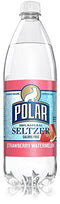 Polar Seltzer Polar Strawberry Watermelon Seltzer 33.8 oz Plastic Bottles - Pack of 12