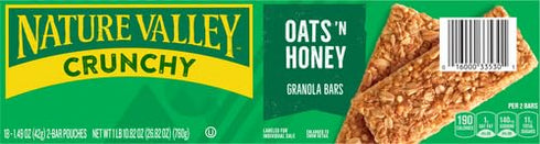 Nature Valley Oats & Honey Granola Snack Bars