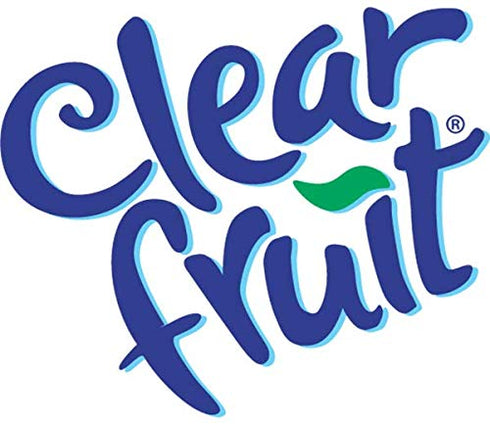 Clear Fruit 12 Pack 20 Water Ounce Bottles Non Carbonated Water Beverage (Green Apple)